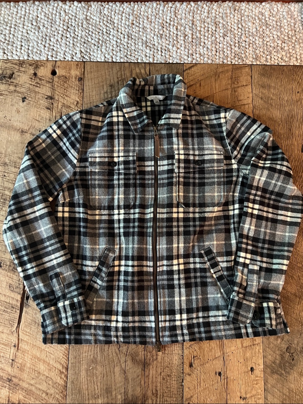 LL Bean Signature Flannel Jacket Shacket